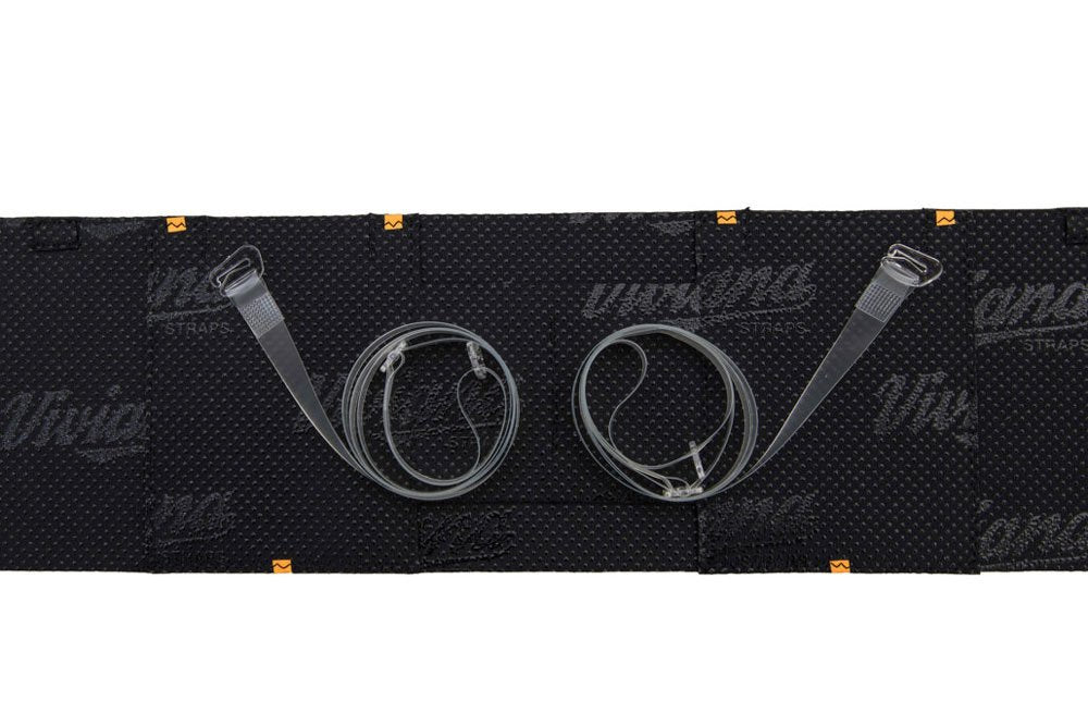 Extreme Waist Low Profile Double Pouch Strap (Black)