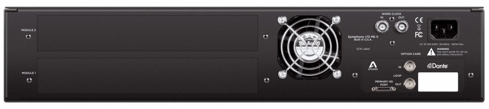 Symphony I/O MKII Chassis with Pro Tools HD Plus Card