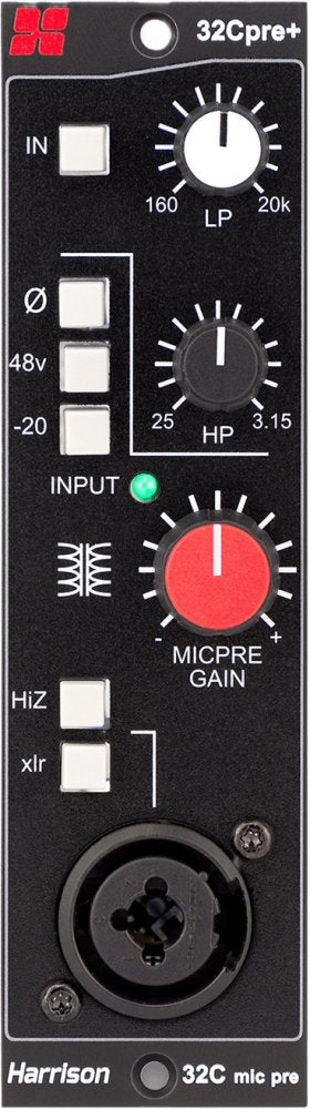 Rack D510r série 500 avec carte Dante et mixeur et préamplis hauteur 32Cpre+