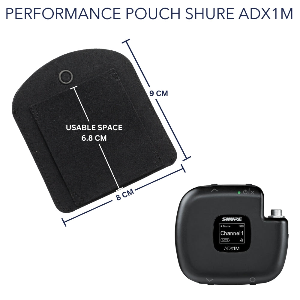 Performance Pouch for AD1XM - Black