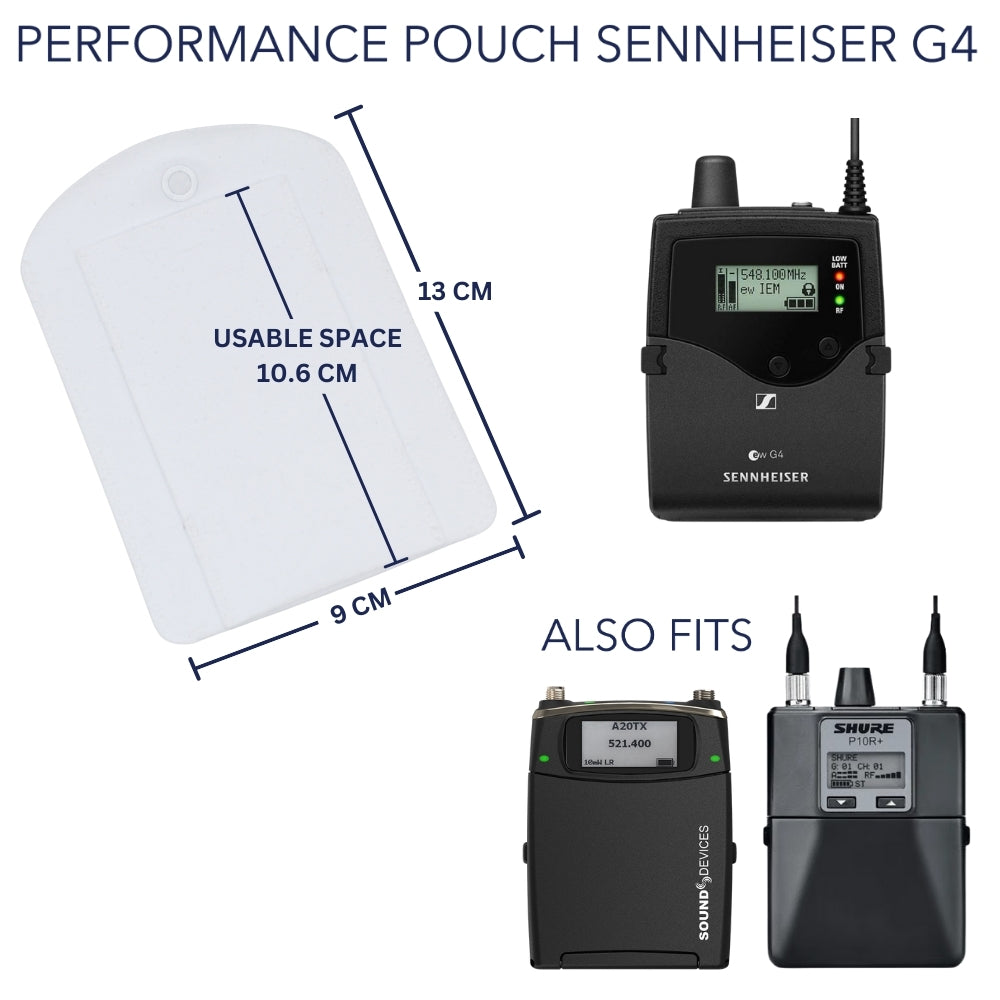 Performance Pouch for G4 - White