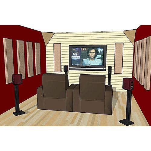 Piège à basses Cumulus Tri-Corner, noir