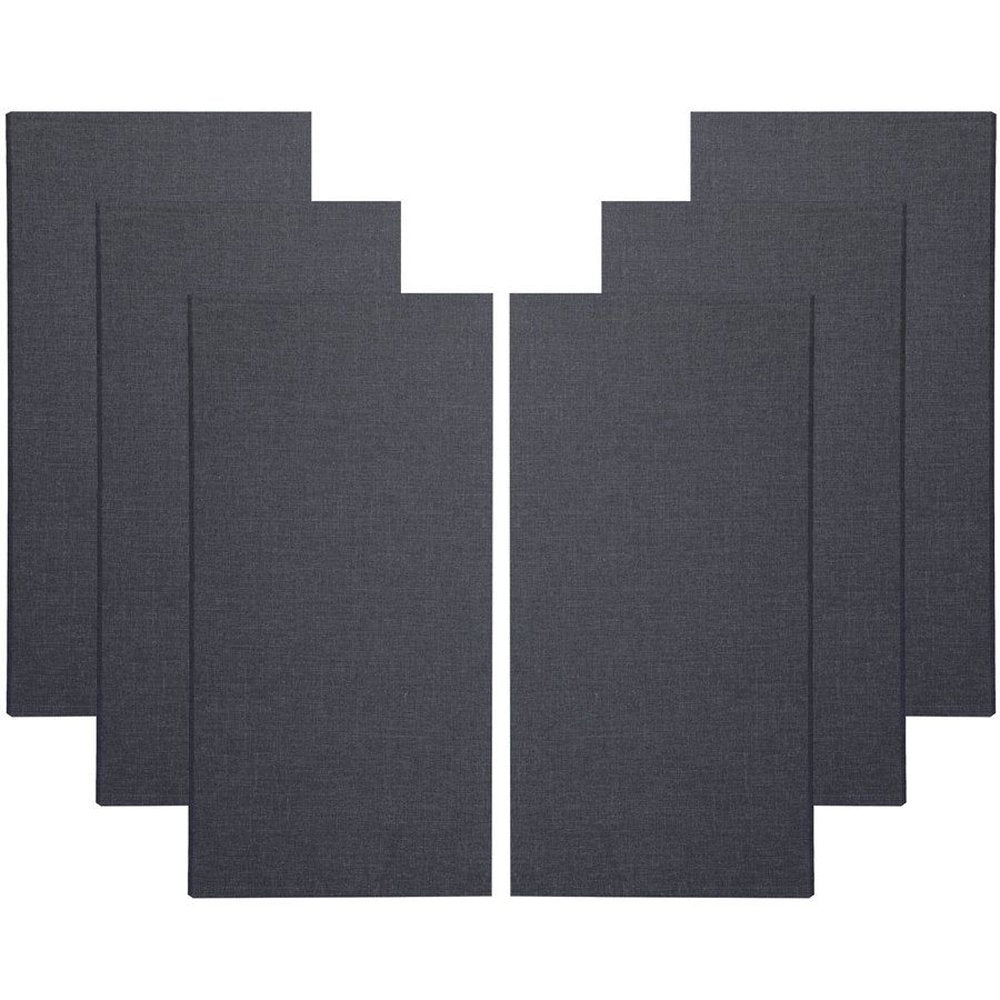 Panneaux haut débit Broadway carrés 24" x 48", 2", noir