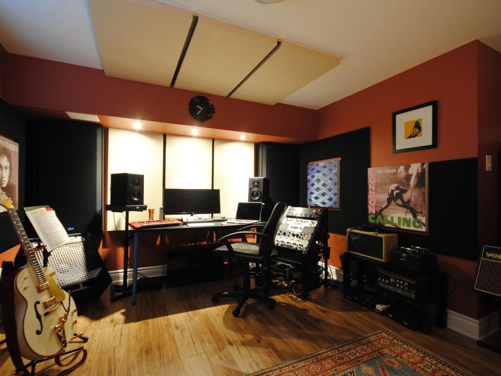 Panneaux haut débit Broadway carrés 24" x 48", 2", noir