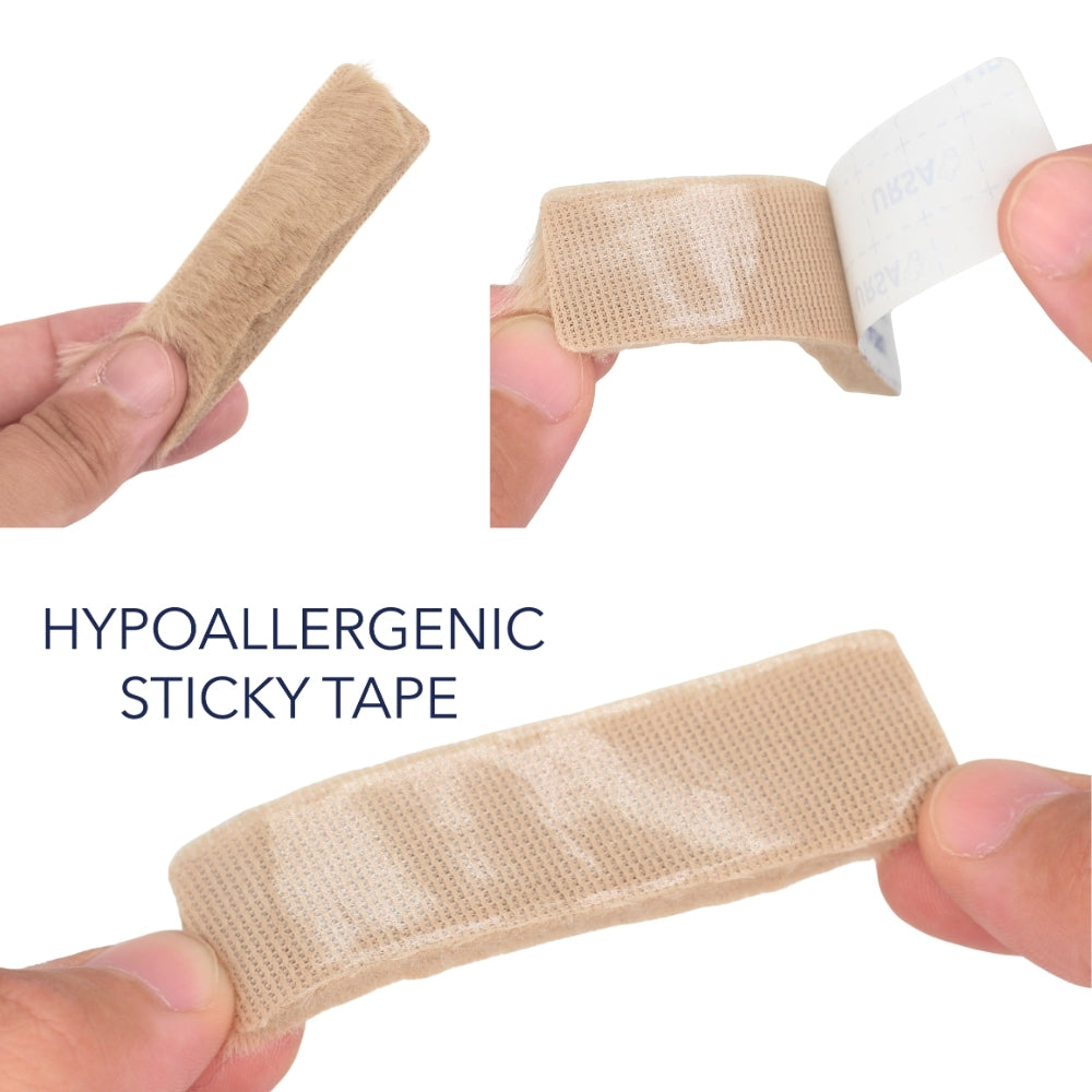 9x Furry Strips - Beige