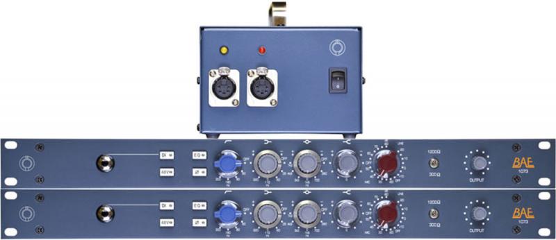 1073 - Mic Pre/EQ 19'' Rackmount Pair with PSU