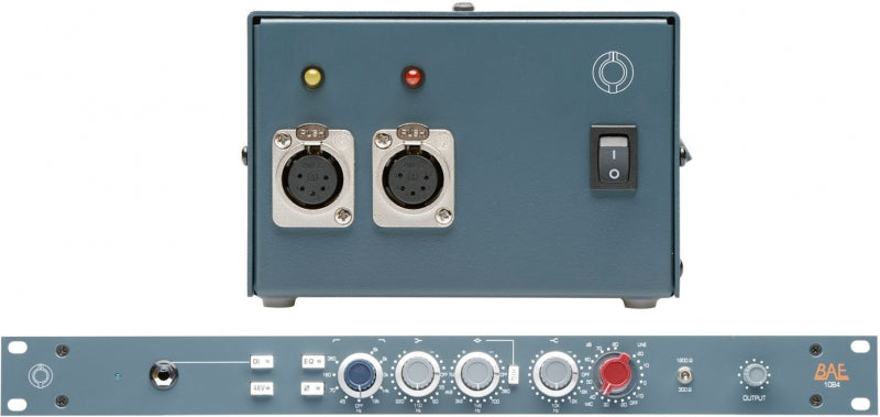 1084 - Mic Pre/EQ 19'' Rackmount Single with PSU
