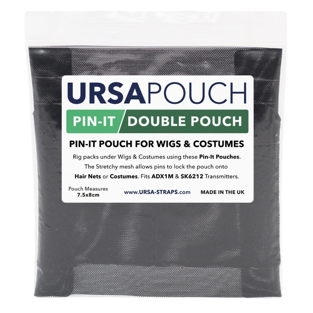 Pin-It-Pouch - Double - Black