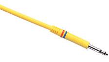 TT Bantam Patchcord - 18in Yellow