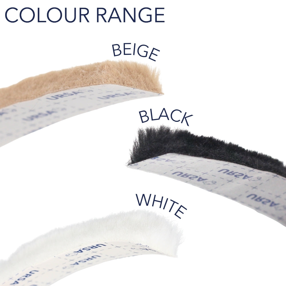 9x Furry Strips - Beige