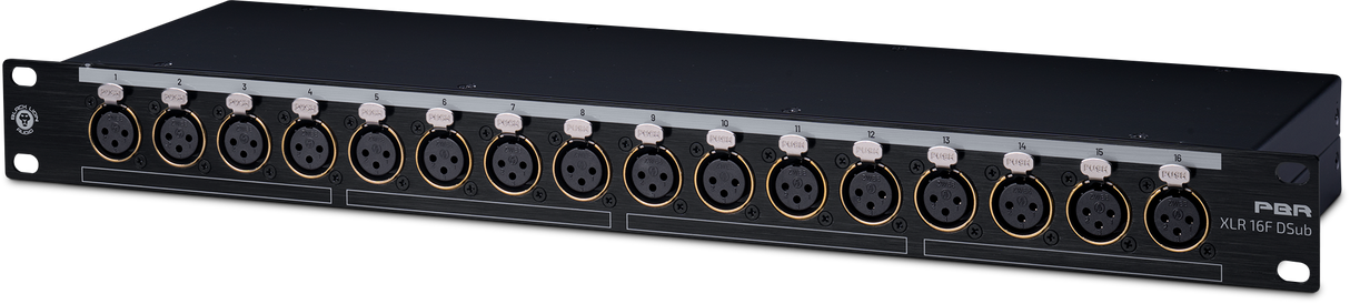 PBR XLR 16F DSub