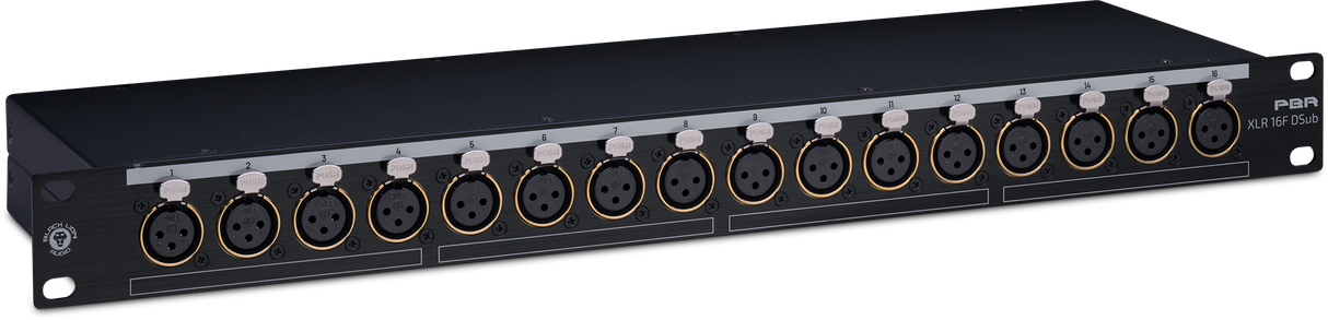 PBR XLR 16F DSub