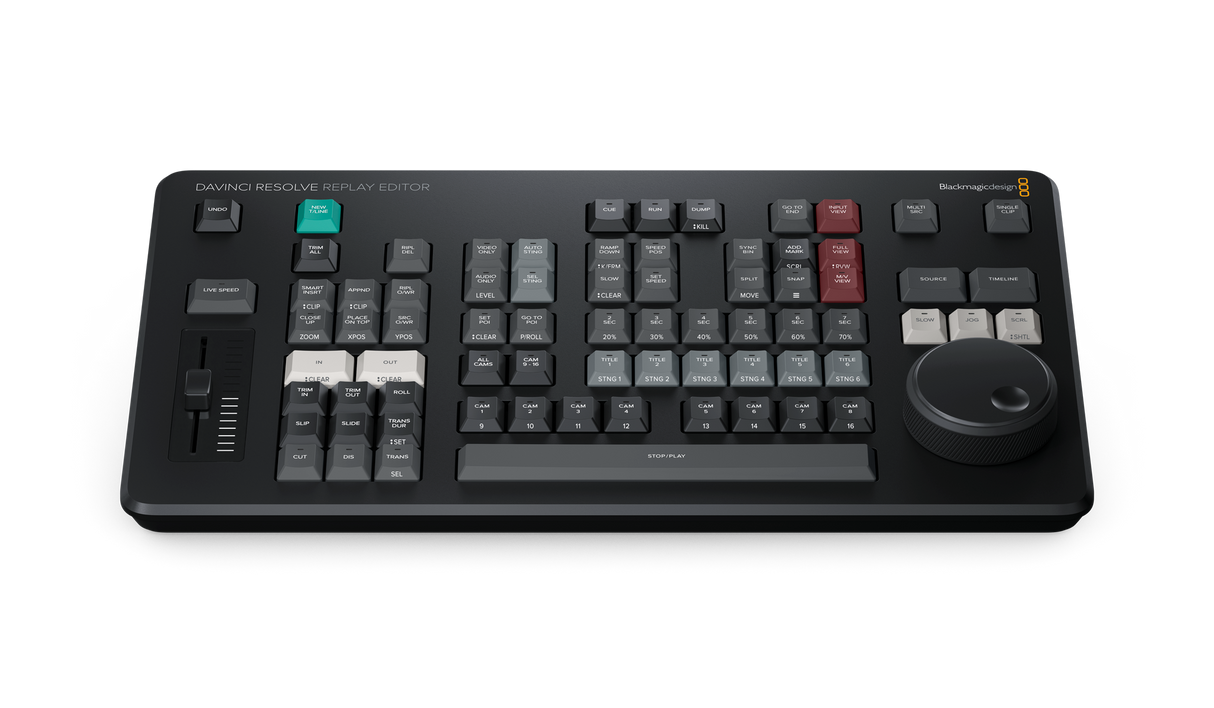 DaVinci Resolve Replay Editor with Bluetooth, USB-C