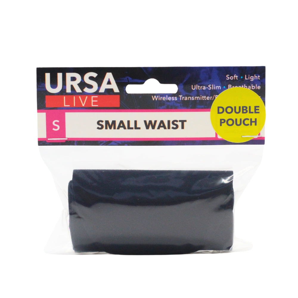 Live Strap - Double Pouch Small (Black)