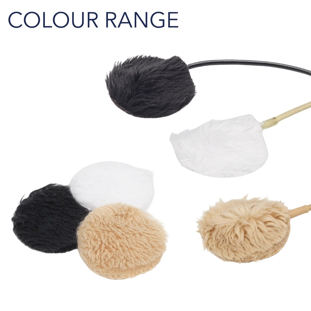 9x Plush Circles + 30x Stickies Multipack (3x: White, Black & Beige)