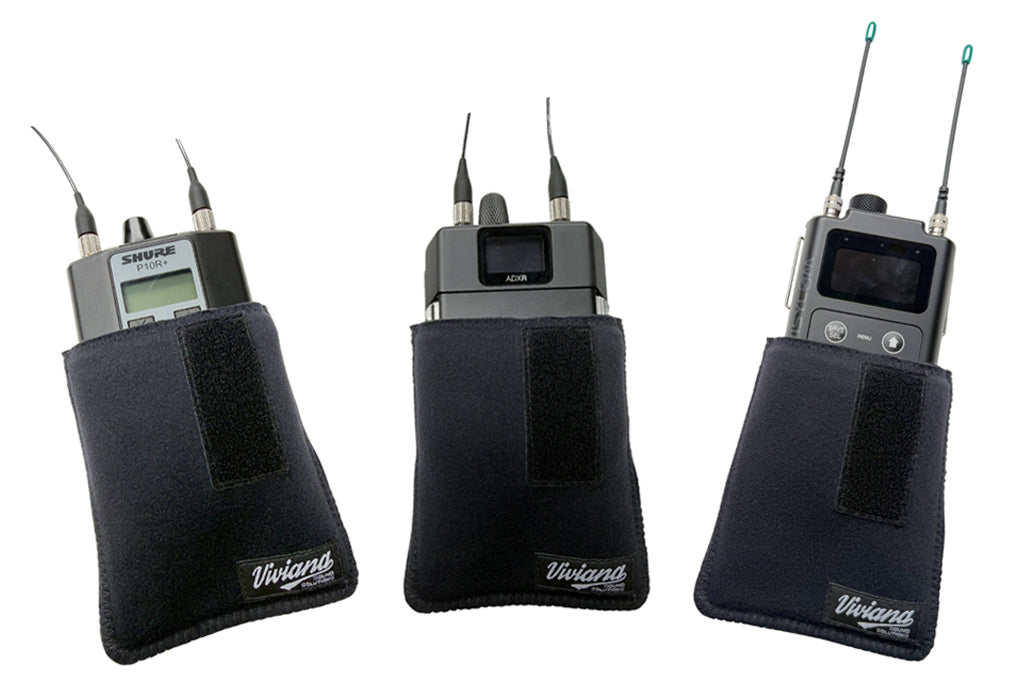 IFB/IEM Pouch with Magnetic Clip