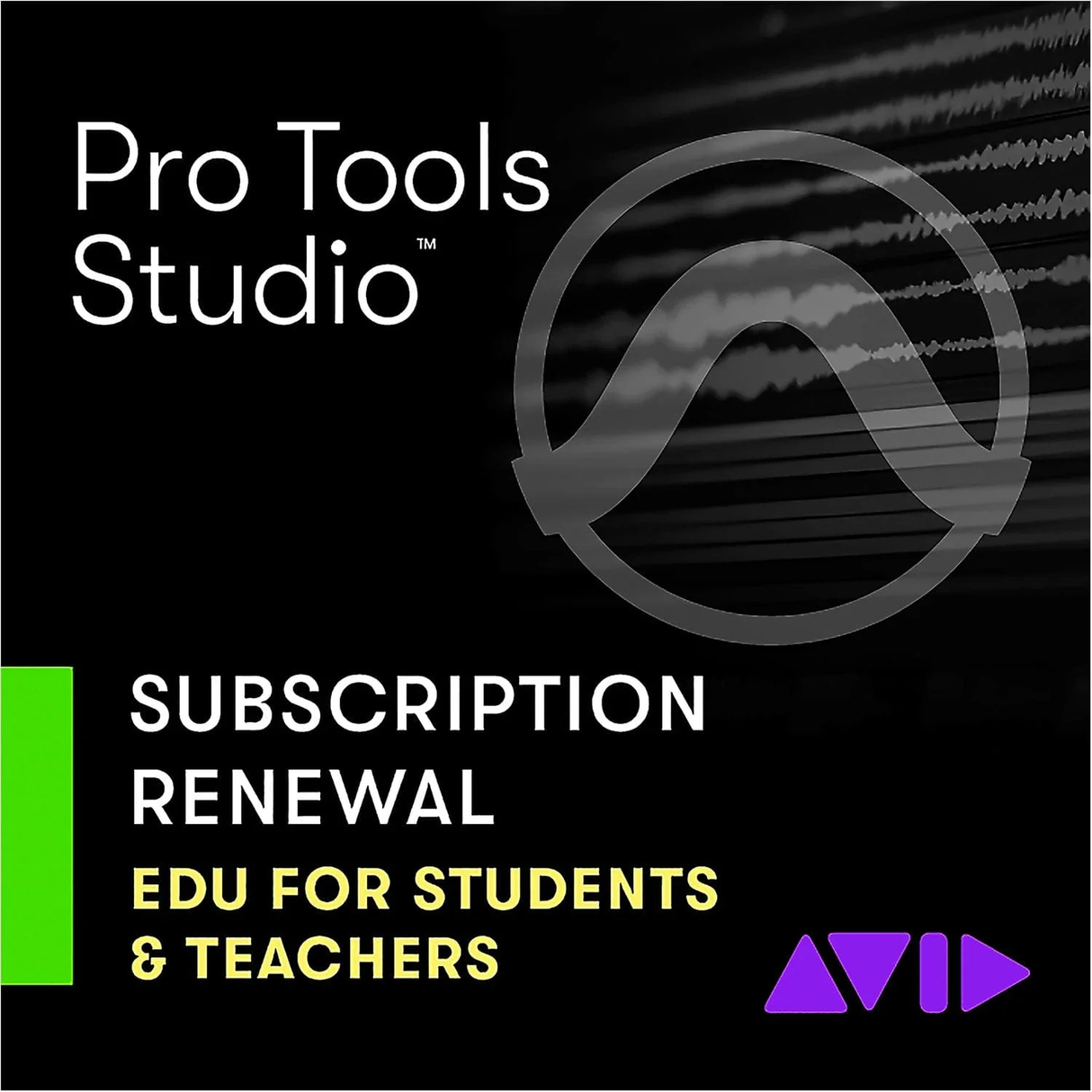 Pro Tools Studio Educational - 1-year subscription RENEWAL