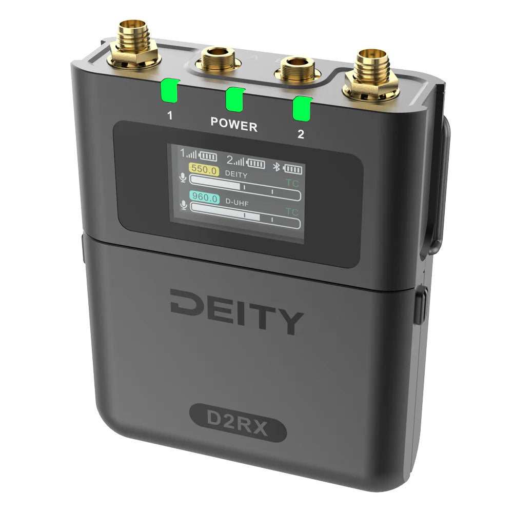 D2RX D-UHF Portable Receiver (Global)