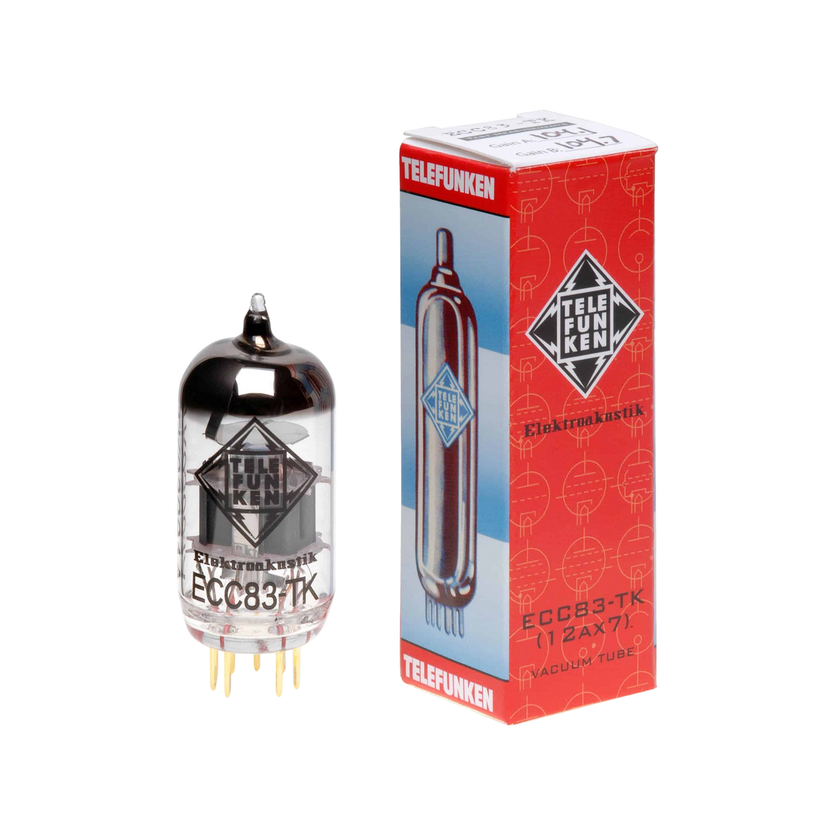 ECC83-TK Vacuum Tube, Single