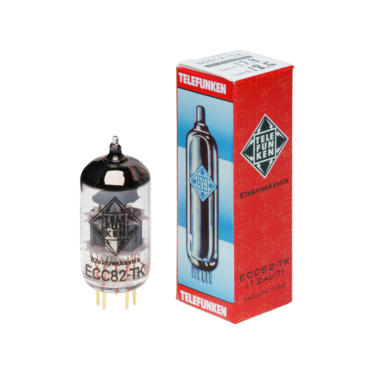 ECC82-TK Vacuum Tube, Single