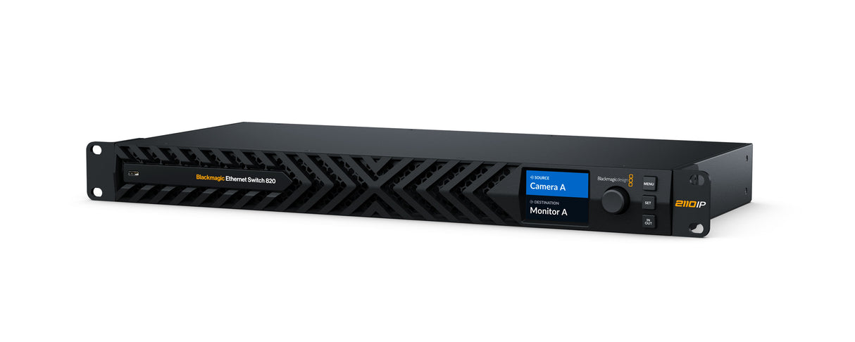 8 × 100G Ethernet Switch