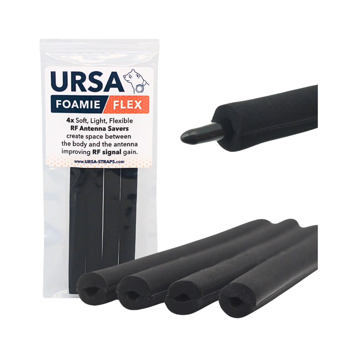 Foamie Flex - 4 Pack (Black)