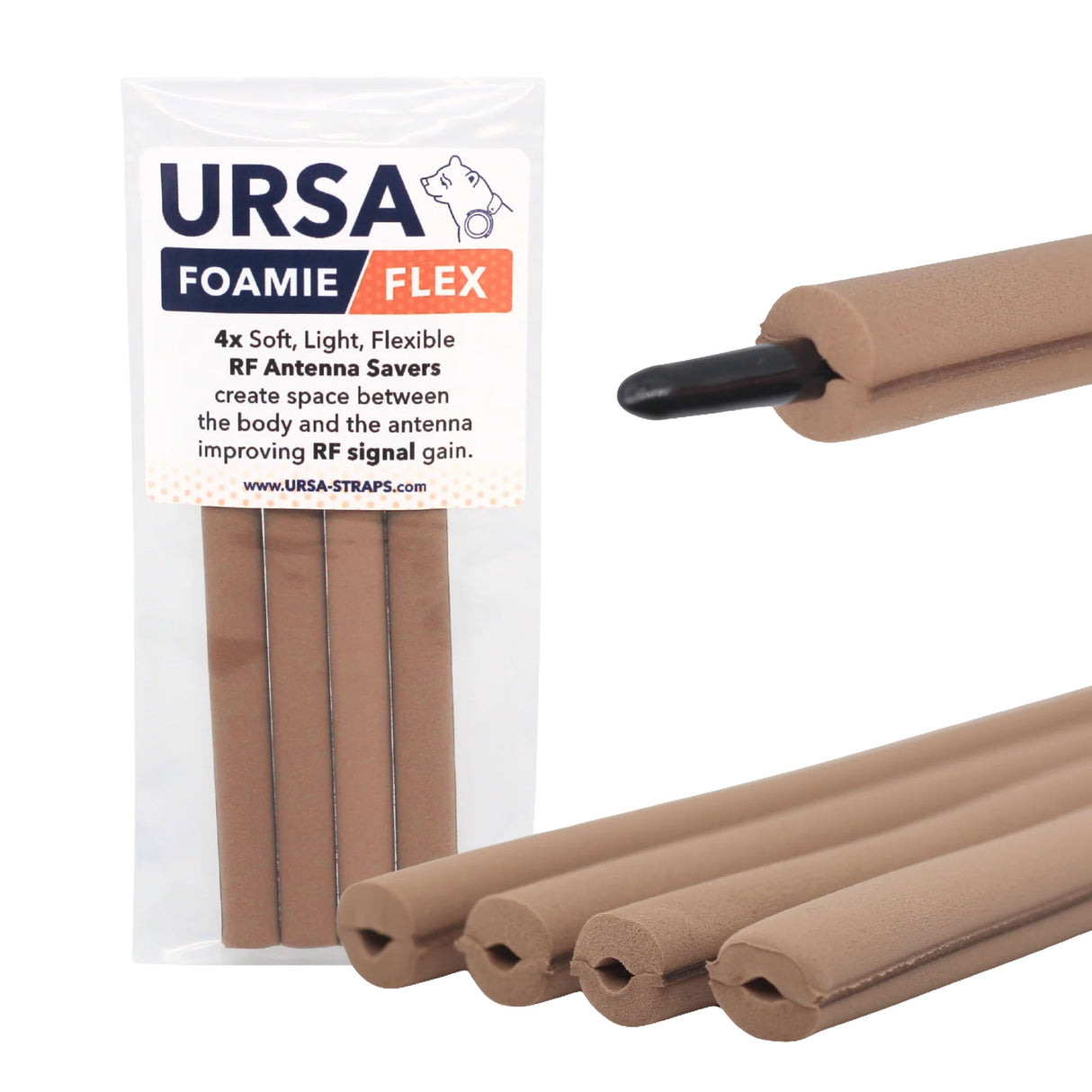 Foamie Flex - 4 Pack (Caramel)