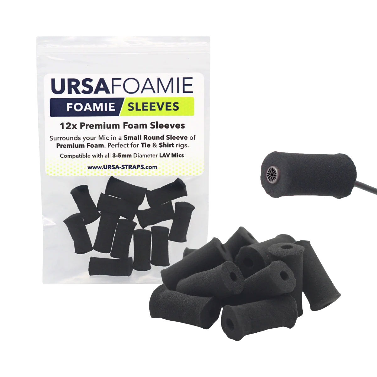 Foamie Sleeve - 12 Pack (Black)