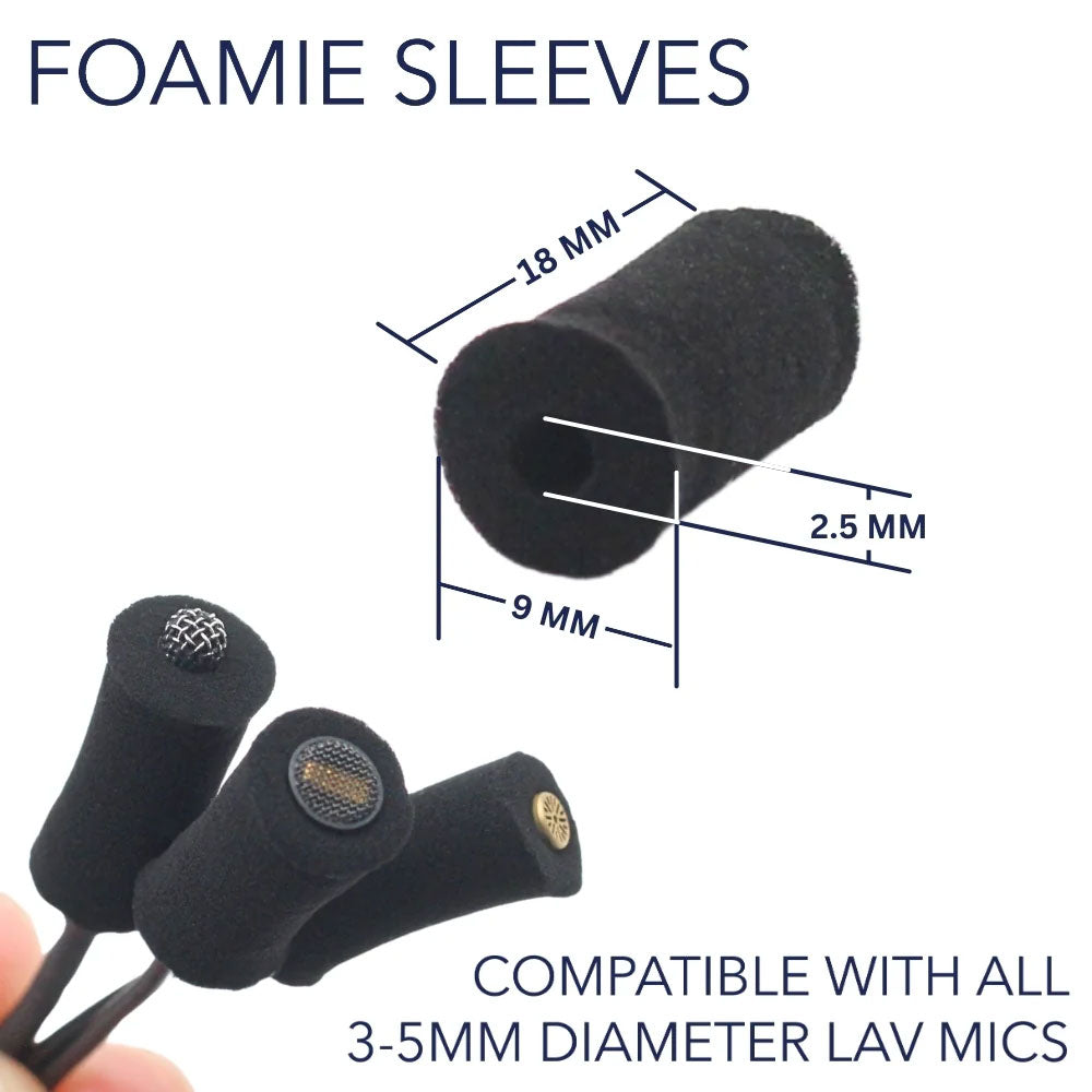 Foamie Sleeve - 12 Pack (Black)