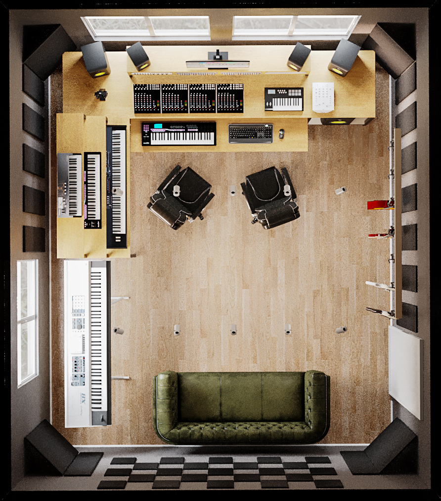 London 16 Room Kit, black