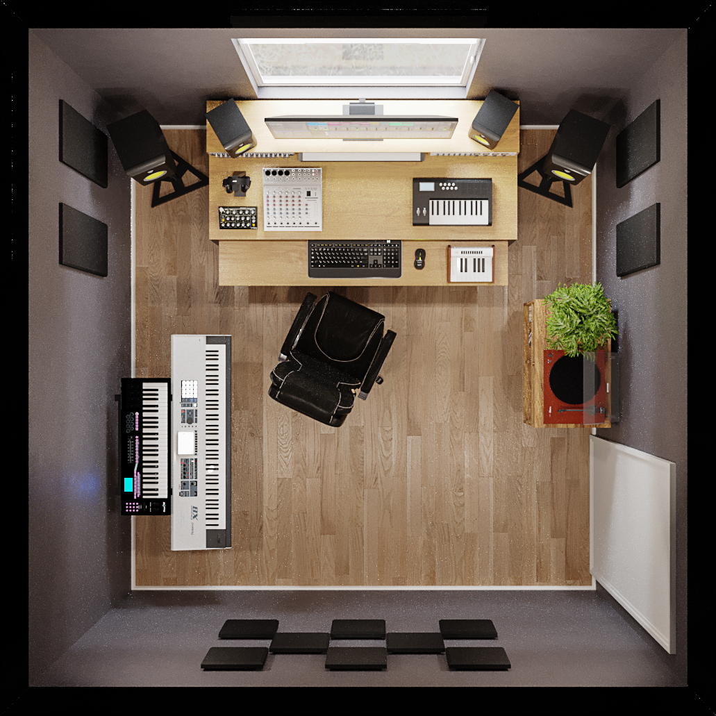 London 8 Room Kit, black