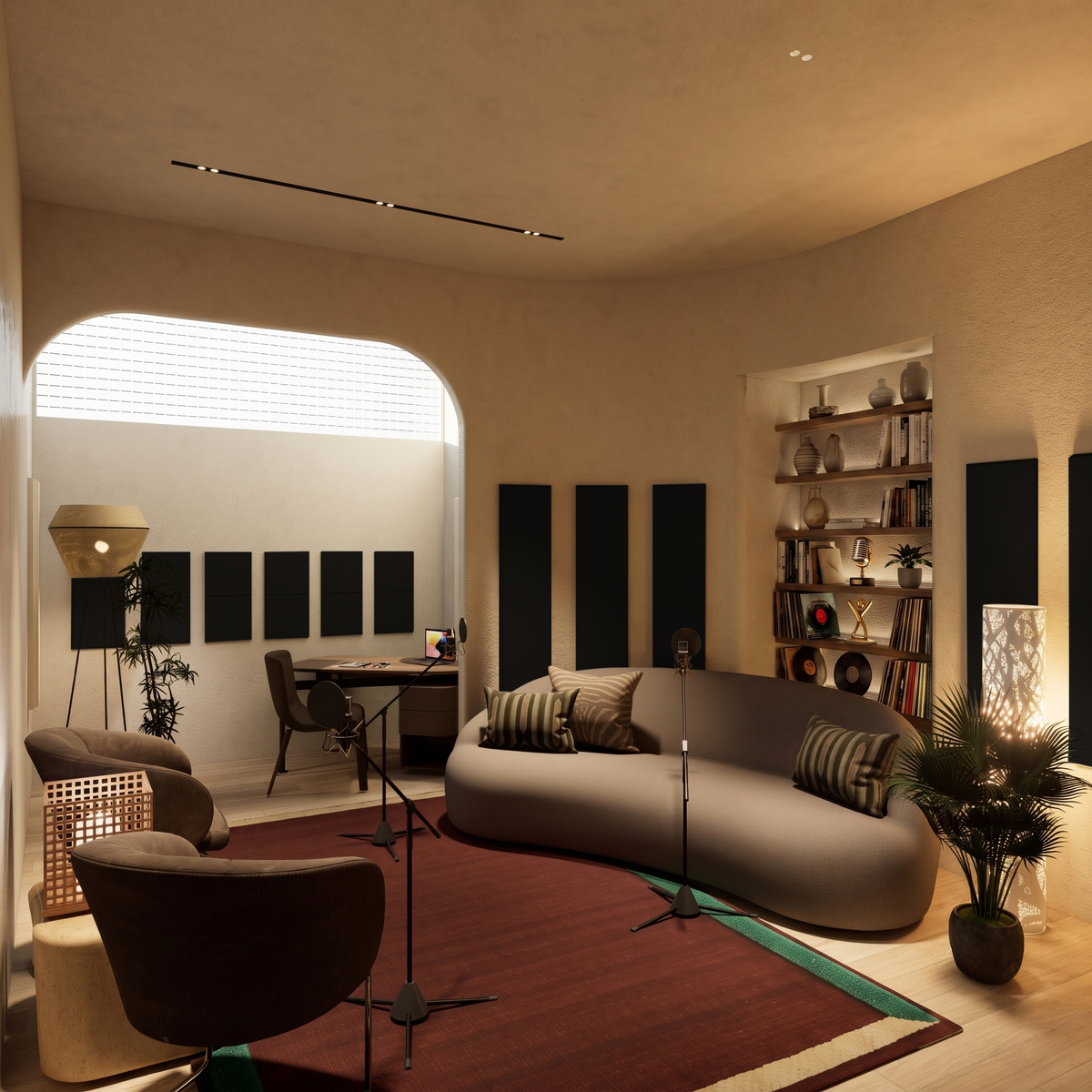 London 8 Room Kit, black