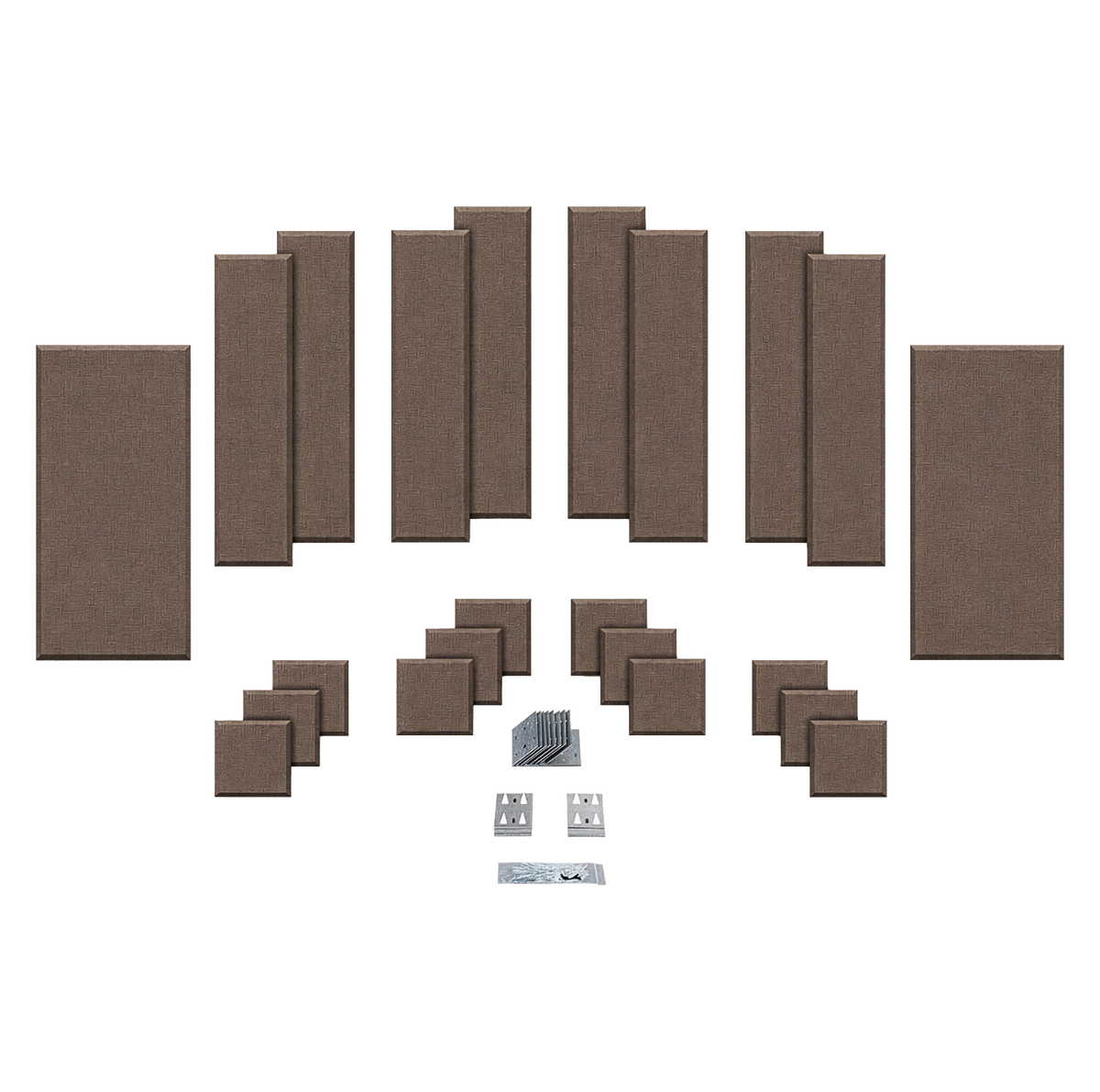 London 12 Room Kit, mocha