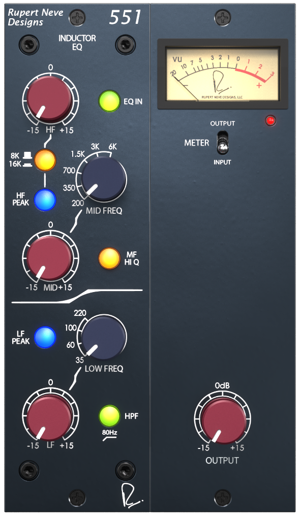 551 Inductor EQ Plug-in