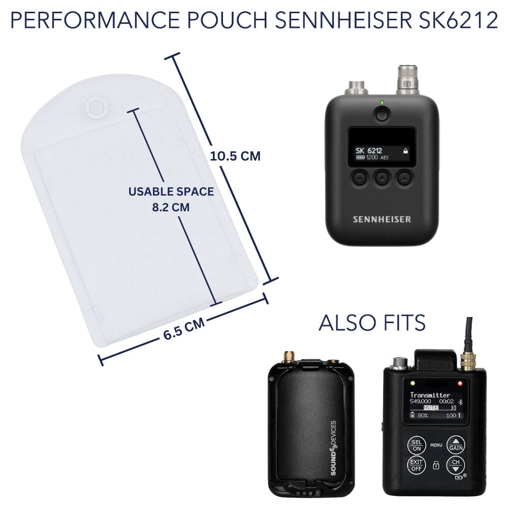 Performance Pouch for SK6212 - White
