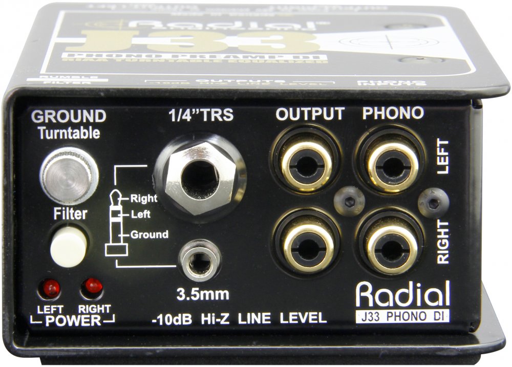 Economik　J33　Montreal,　Pro-Audio　Studio　Canada　Recording　Equipment　Radial　Engineering