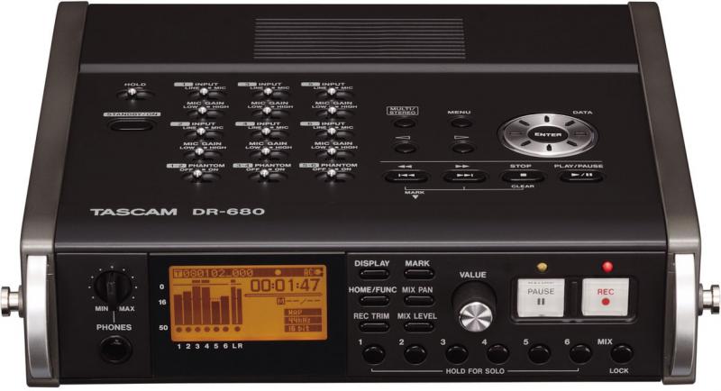 tascam dr 680mkii studio economik pro audio recording equipment