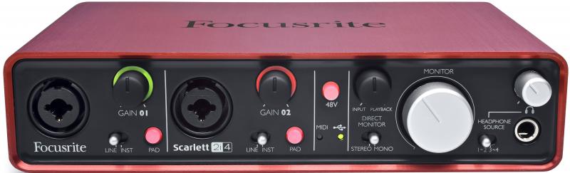 Focusrite Scarlett 2i4 | Studio Economik | Pro-Audio Recording Focusrite Scarlett 2i4 | Studio Economik | Pro-Audio Recording