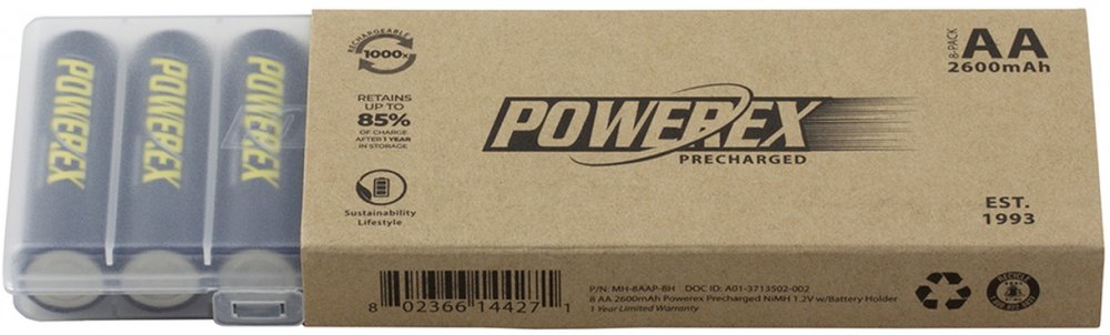 Rechargeable Batteries  Powerex by Maha Energy