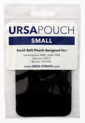 Ursa Straps Belt Pouch - Small (Black)