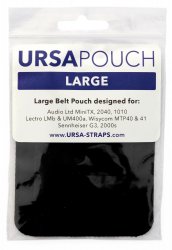 Ursa Straps Belt Pouch - Large (Black)
