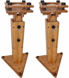JamRacks Grand Speaker Stand (Bamboo)