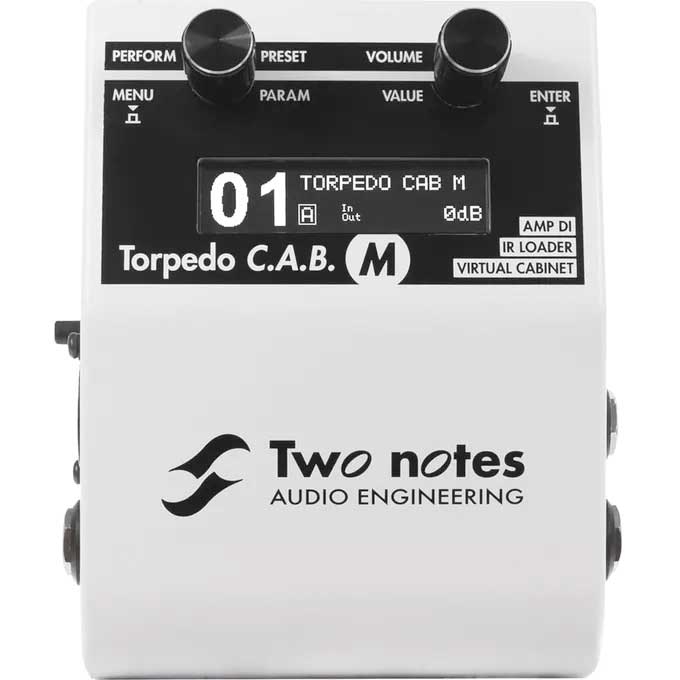 Two Notes Torpedo C A B M Studio Economik Pro Audio Recording