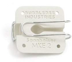 Bubblebee Industries The Lav Concealer for SENNHEISER MKE-2 (Single, White)