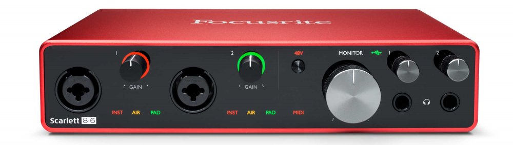 Focusrite Scarlett 8i6 3rd Gen | Studio Economik | Pro-Audio