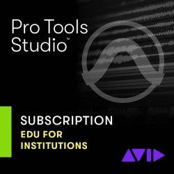 Avid Pro Tools Studio 1-Year Subscription NEW, software download with updates + support for a year -- Edu Institution Pricing