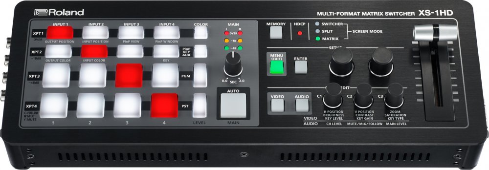 Roland - Roland XS-1HD Multi-Format Matrix Switcher #XS-1HD