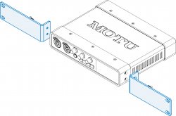 MOTU UltraLite-mk5 Half-Rack Mounting Kit