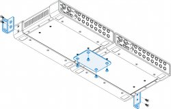 MOTU UltraLite-mk5 Half-Rack Coupler Kit