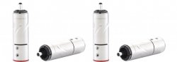 Furutech FT-111 (R) Rhodium RCA Connector (set of 4)